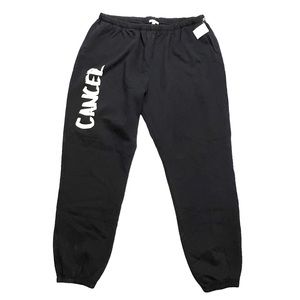 GOOD AMERICAN Boyfriend Sweatpants Cancer Zodiac Sign